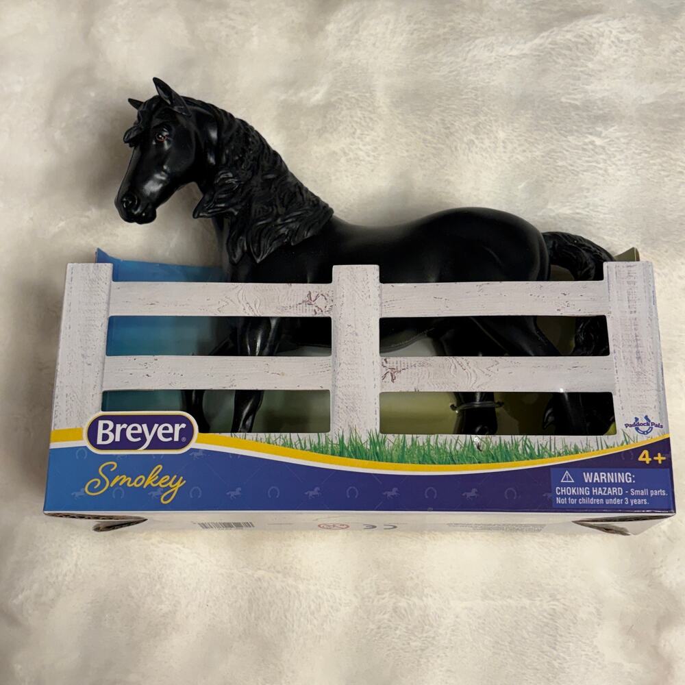 New Breyer Smokey Horse In Package Black NIB